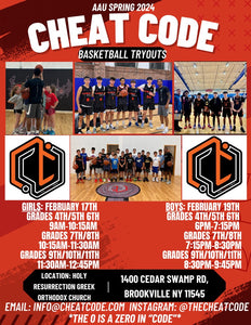 Boys 9th-11th Tryout